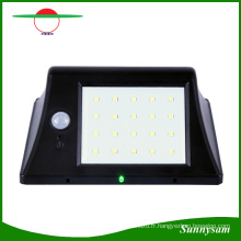 Lumière et corps humain induction énergie solaire 20 LED Motion Sensor Light IP65 étanche jardin chemin extérieur Solar Wall Lamp